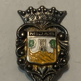 Mijas Castle Crest Emblem Collectable Souvenir Spoon DN