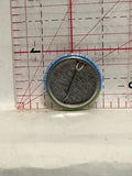 Beans & Rice Cartoon Button Pinback