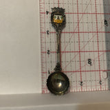 Mijas Castle Crest Emblem Collectable Souvenir Spoon DN