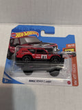 Red Range Rover Classic HW Hot Trucks 10/10 245/250 GRX34 2018 Hot Wheels Diecast Car