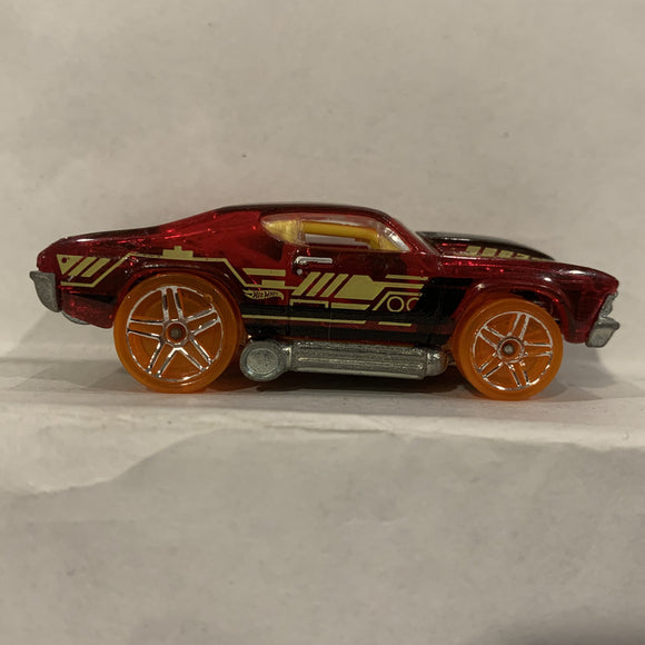 Red '69 Chevelle ©2004 Hot Wheels Diecast Car DN