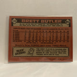 #149 Brett Butler Cleveland Indians 1986 Topps Baseball Card II
