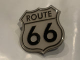 Route 66 Sign Lapel Hat Pin DV