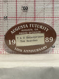 Augusta Futurity 10th 1989 Award Sponsor Button Pinback