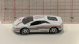 White Tornado Lamborghini Unbranded Toy Diecast Car