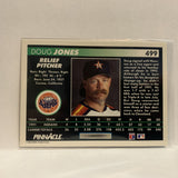 #499 Doug Jones Houston Astros 1992 Pinnacle Baseball Card II