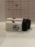 Black White Bomb Squad Emergency Detonation Team Truck Unbranded Toy Diecast Car