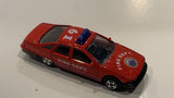 Red Fire Dept Car  Welly Toy Diecast Car