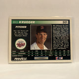 #501 Bill Krueger Minnesota Twins 1992 Pinnacle Baseball Card II