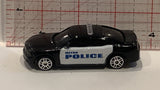 Black White Metro Police 2008 Dodge Charger Maisto Toy Diecast Car