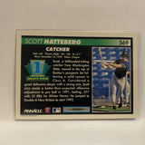 #569 Scott Hatteberg 1st Round Draft Pick Boston Red Sox 1992 Pinnacle Baseball Card II
