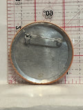 We Treat you royally Bienvenue Button Pinback
