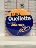 Luke Ouellette PC Building Albertas Future Button Pinback