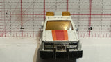 White 24hr Towing Frank's GMC Wrecker 1/72 1987 Matchbox Diecast Car
