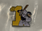 #1 Baseball Player Lapel Hat Pin DV