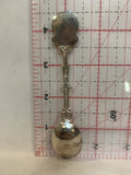 Christmas 1982 Wreath Canadle Souvenir Spoon