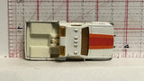 White 24hr Towing Frank's GMC Wrecker 1/72 1987 Matchbox Diecast Car