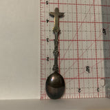 Red Deer Alberta Totem Pole Collectable Souvenir Spoon DN
