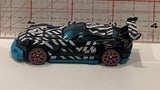 Black White Stripes Track Ripper FJV42 Hot Wheels Toy Diecast Car