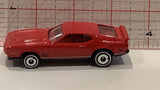 Red '71 Ford Mustang Mach 1 Hot Wheels Toy Diecast Car