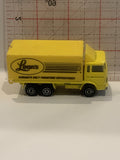 Yellow Leons Transport Truck Majorette Toy Diecast Car
