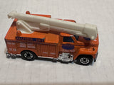 Orange Response Unit P&L Co Utility Truck 1/83 1989 Matchbox Diecast Car