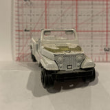 White Falcon Jeep Unbranded Diecast Car DO