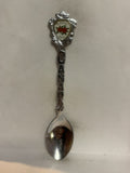 Violet Grove Alberta Rose Canada Souvenir Spoon