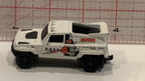 White Rescue Dart Ridge Raider Matchbox Toy Diecast Car