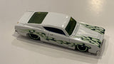 White N3191 Ford Torino Talladega Hot Wheels Toy Diecast Car
