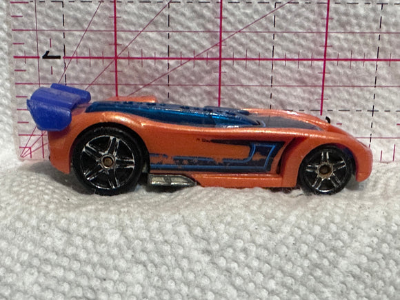 Orange Battle Spec Hot Wheels Diecast Car