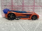Orange Battle Spec Hot Wheels Diecast Car