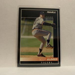 #354 Scott Aldred Detroit Tigers 1992 Pinnacle Baseball Card IJ