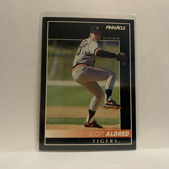 #354 Scott Aldred Detroit Tigers 1992 Pinnacle Baseball Card IJ