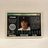 #354 Scott Aldred Detroit Tigers 1992 Pinnacle Baseball Card IJ