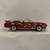 Red '70 Pontiac GTO ©2007 Hot Wheels Diecast Car DO