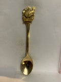 Red Deer Logo Alberta Souvenir Spoon