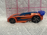 Orange Battle Spec Hot Wheels Diecast Car
