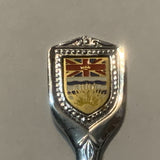 British Columbia Flag Crest Collectable Souvenir Spoon DO