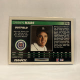 #598 Shawn Hare Rookie Prospect Detroit Tigers 1992 Pinnacle Baseball Card IJ