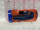 Orange Battle Spec Hot Wheels Diecast Car