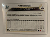#95 Chad Pinder Oakland Athletics 2022 Topps Series 1 Baseball Card MLB