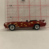 Red '70 Pontiac GTO ©2007 Hot Wheels Diecast Car DO