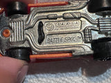 Orange Battle Spec Hot Wheels Diecast Car