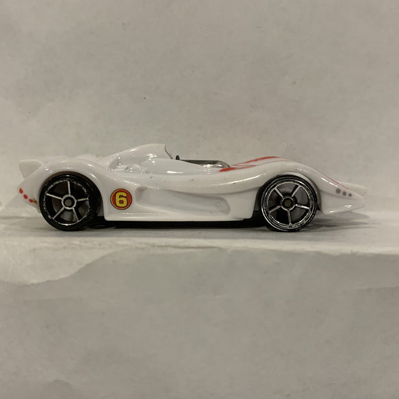 White F1 Stock Racer Hot Wheels Diecast Car DO