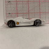 White F1 Stock Racer Hot Wheels Diecast Car DO