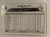 #154 Jared Walsh Los Angeles Angels 2022 Topps Series 1 Baseball Card MLB
