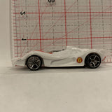 White F1 Stock Racer Hot Wheels Diecast Car DO