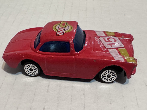Red C Fashion #15 Chevy Corvette Unbranded Diecast Car