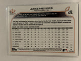 #295 Jake Meyers Rookie Houston Astros 2022 Topps Series 1 Baseball Card MLB